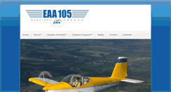 Desktop Screenshot of eaa105.org