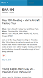 Mobile Screenshot of eaa105.org